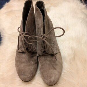 White Mountain Suede Booties